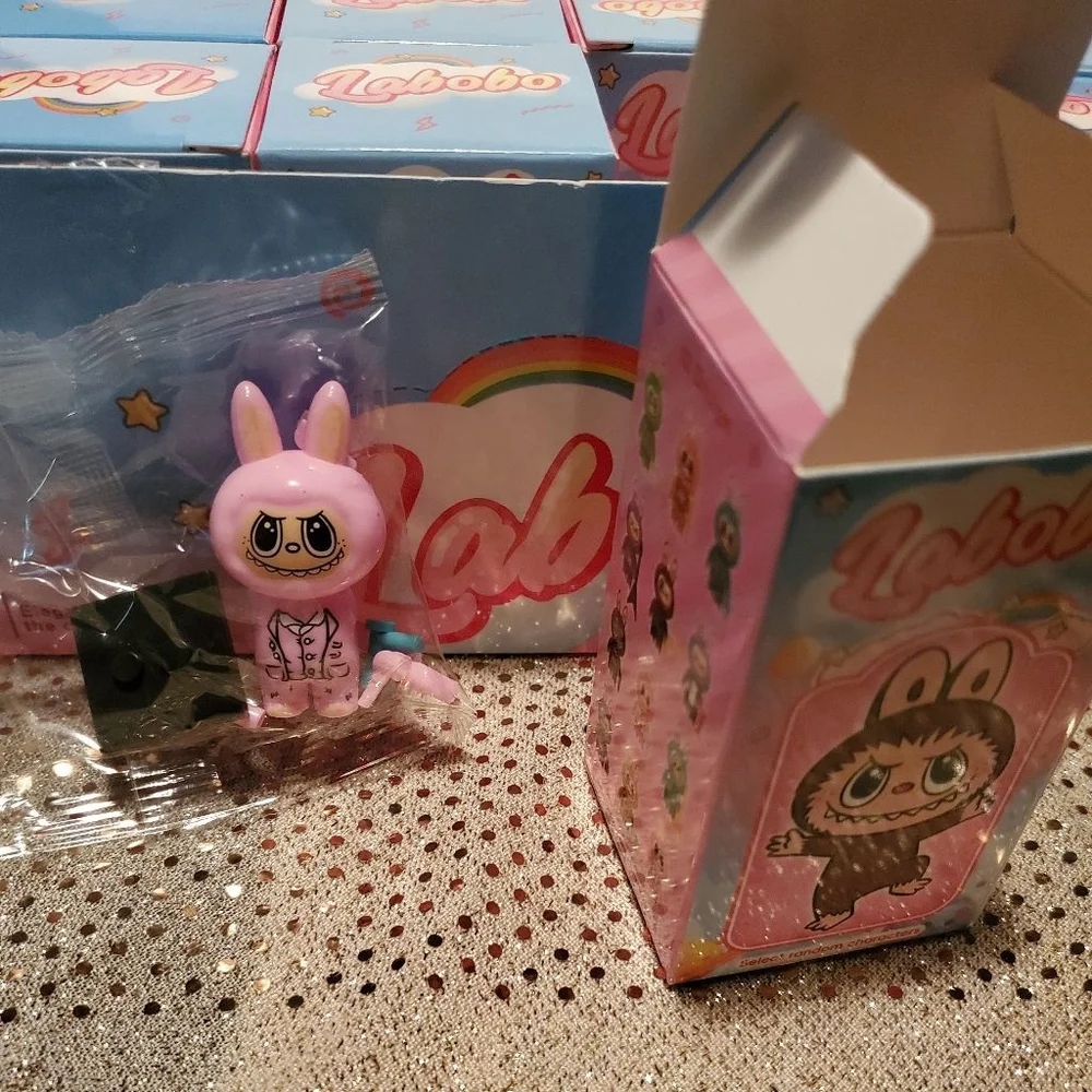 Hunty, everybody can't afford Labubu, I got ya! Labobo Action Figure Blind Box